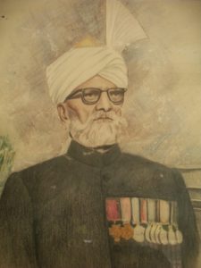 Khudad Khan Portrait at home (Courtesy of Muhammad Imran Saeed)