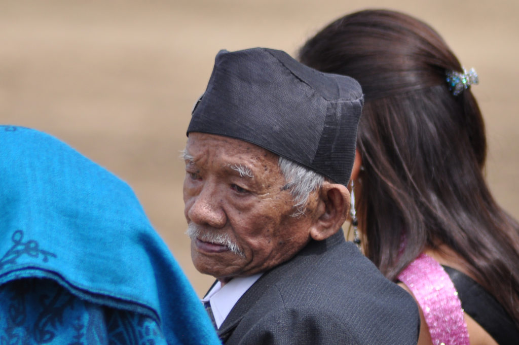 Havildar Lachhiman Gurung VC 8th Gurkha Rifles. (Guest of Honour at the War and Peace Show - Beltring 2009 - Credit Paul)