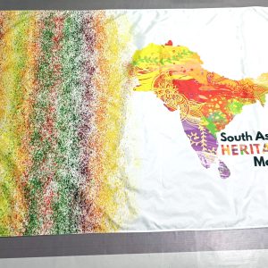 Large Official South Asian Heritage Month 6ft x 4 ft Flag (Sleeve)