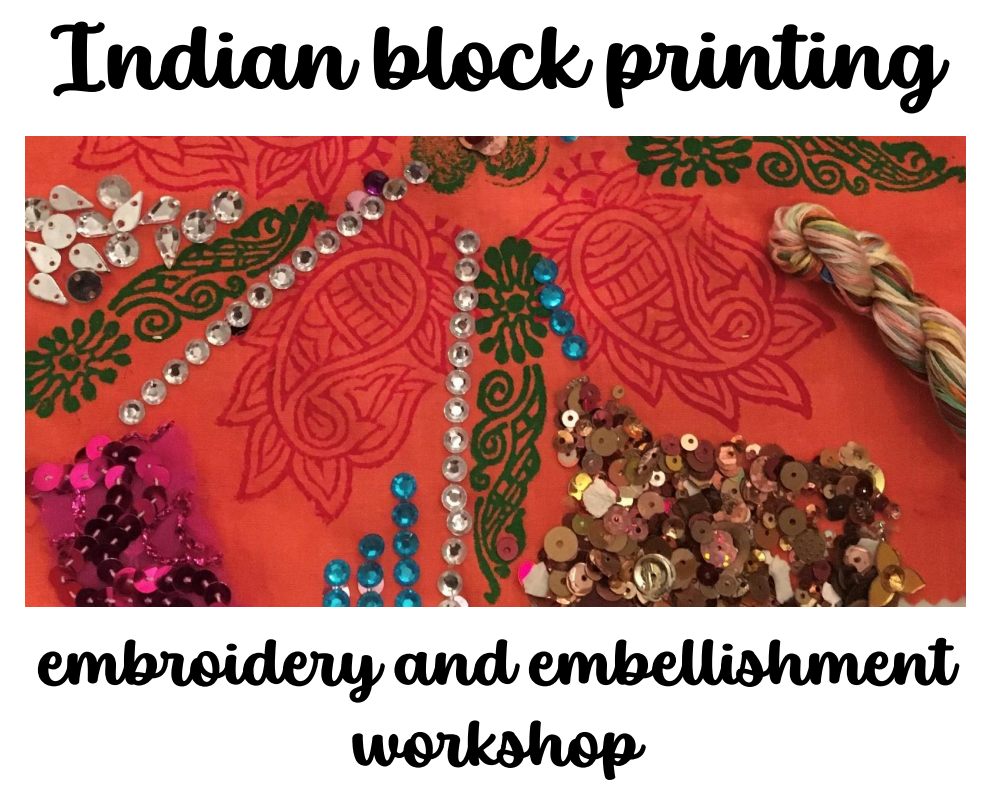 Indian blockprinting South Asian Heritage Month
