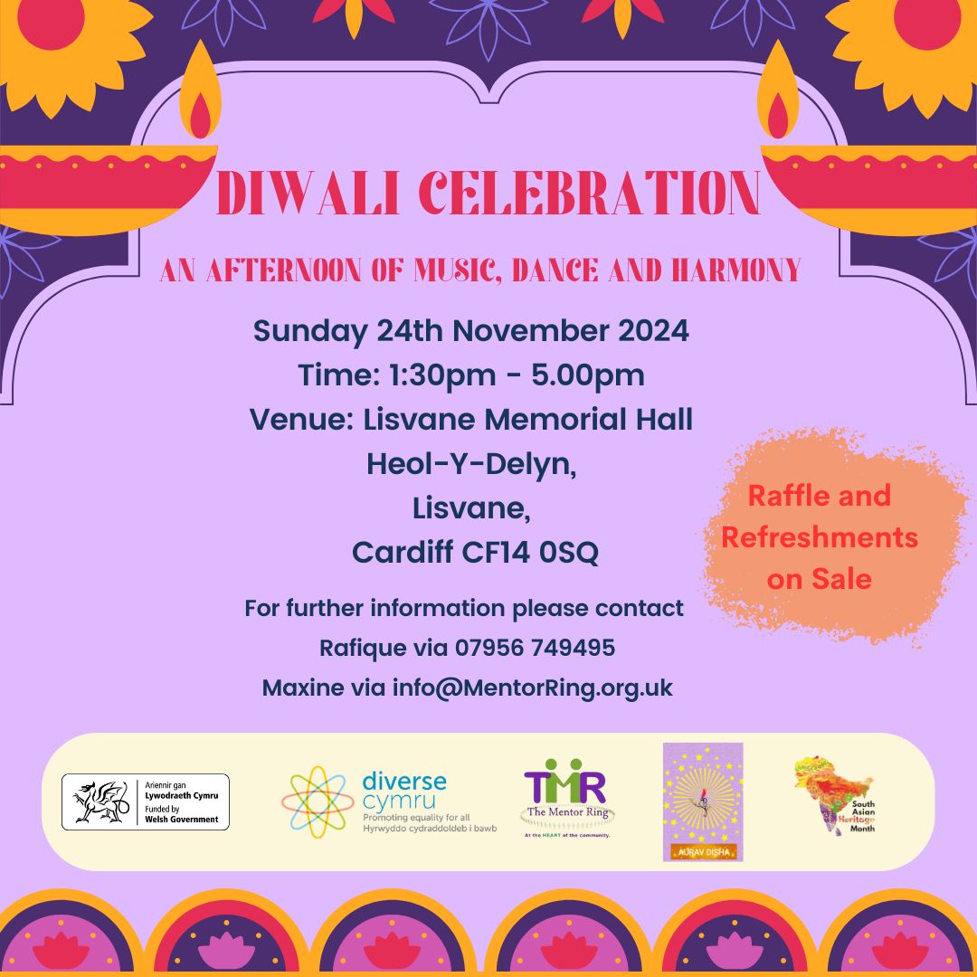 Festival of Lights continues in Cardiff with The Mentor Ring and Aurav Disha