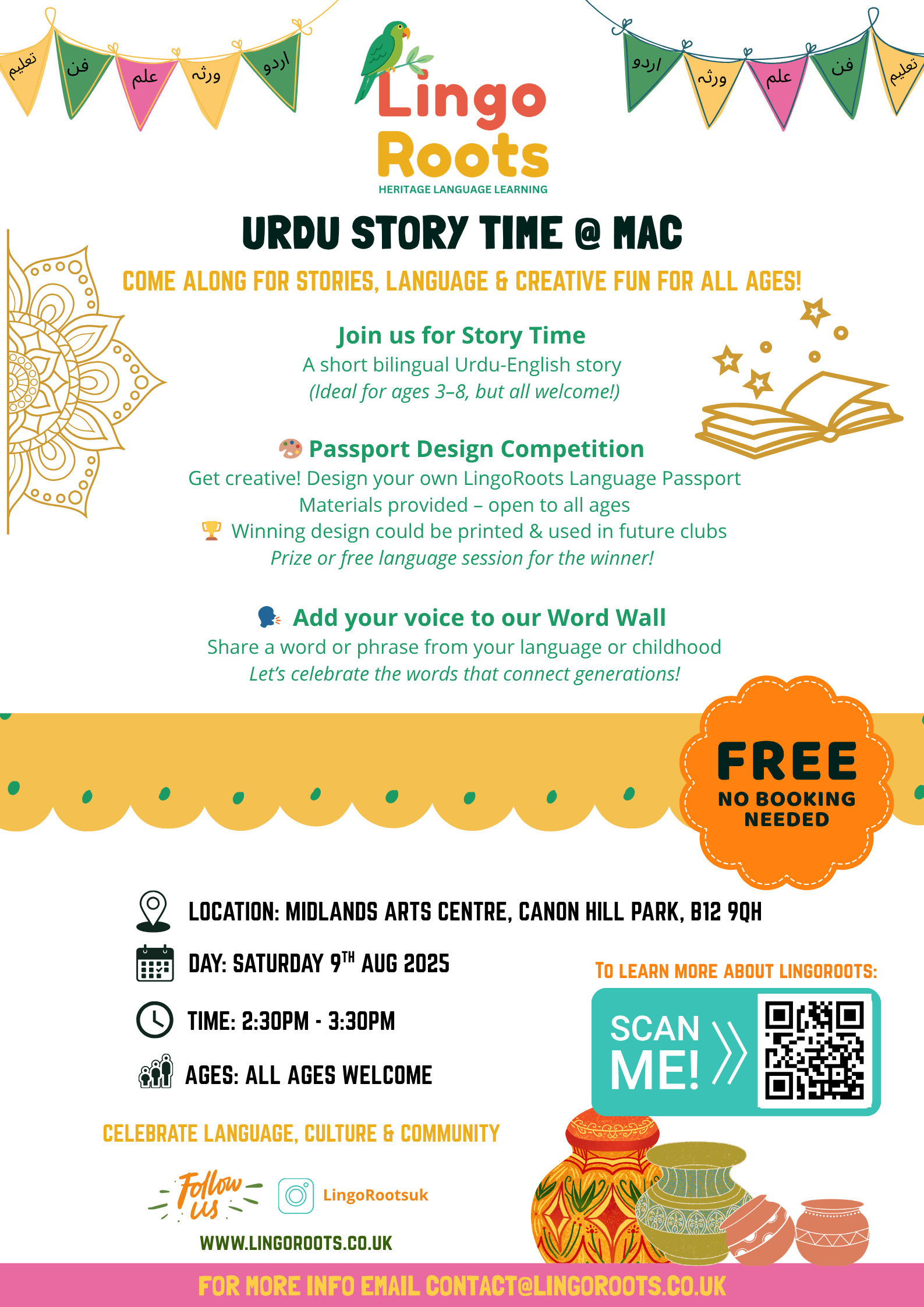 Drop in poster
