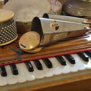 Harmonium and various percussion instruments