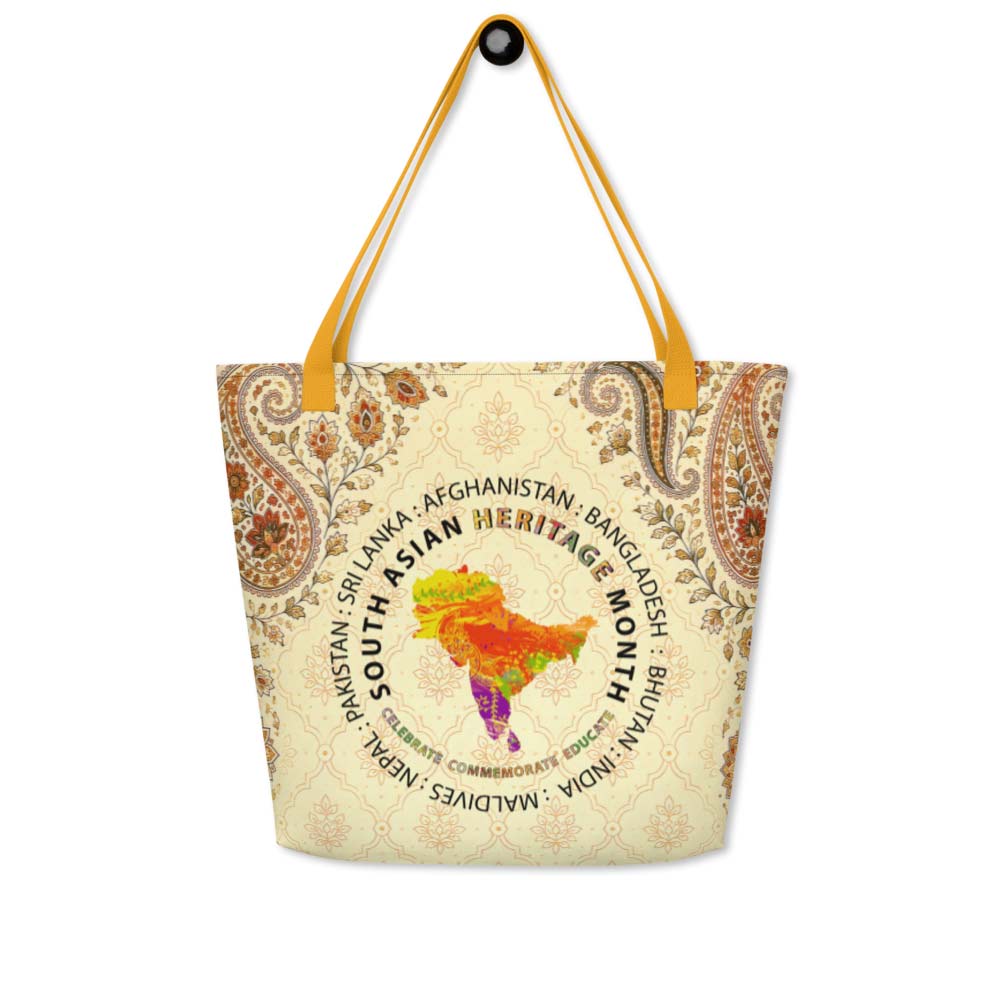 South Asian Heritage Month | Heritage Collection Large Tote Bag