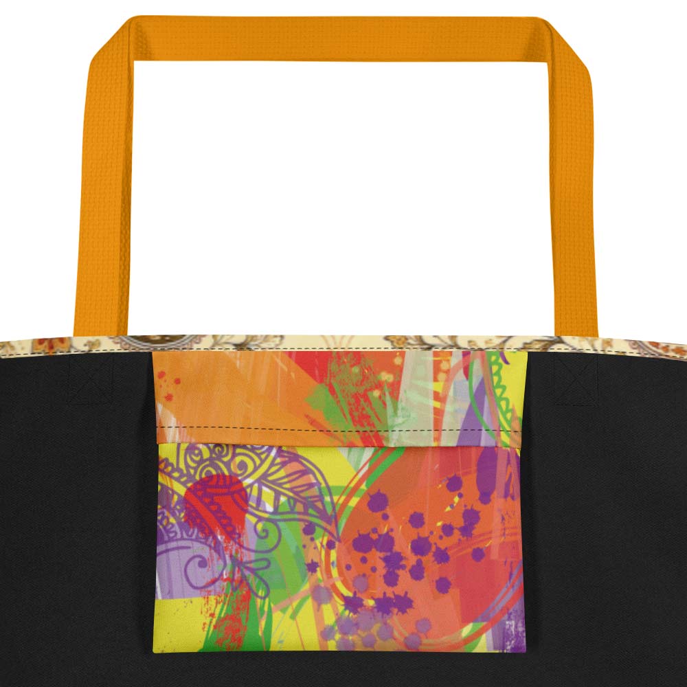 South Asian Heritage Month | Heritage Collection Large Tote Bag - Image 3