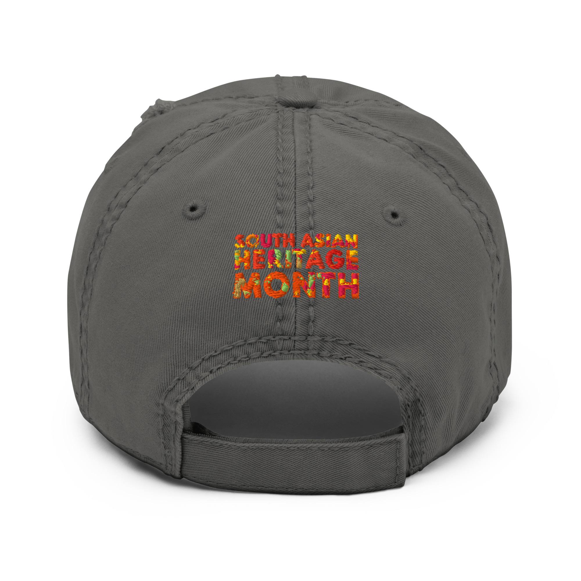 SAHM Distressed Heritage Cap | Vintage South Asian Heritage Month Cap - Image 2